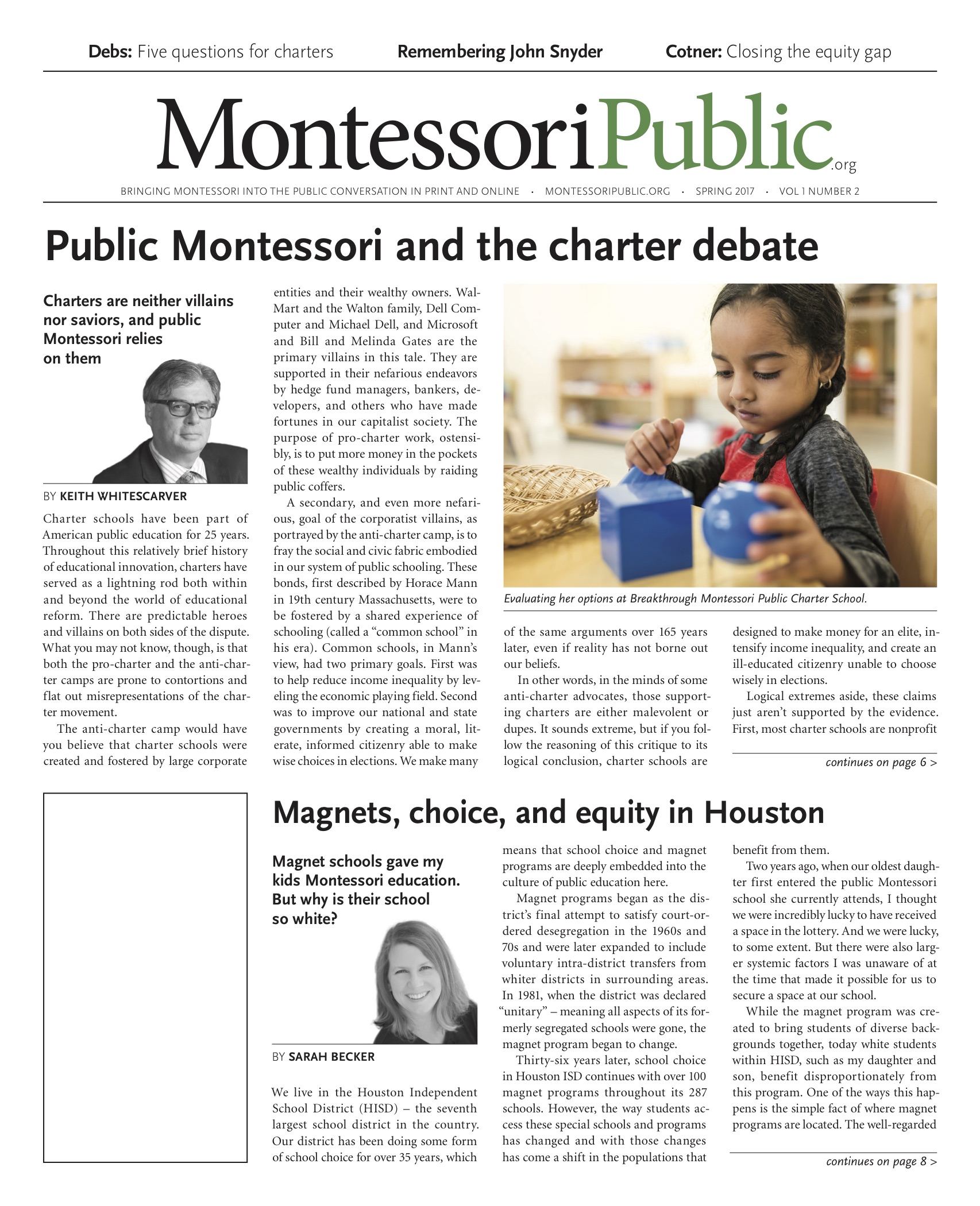 MontessoriPublic — Print Edition Vol.1 #2