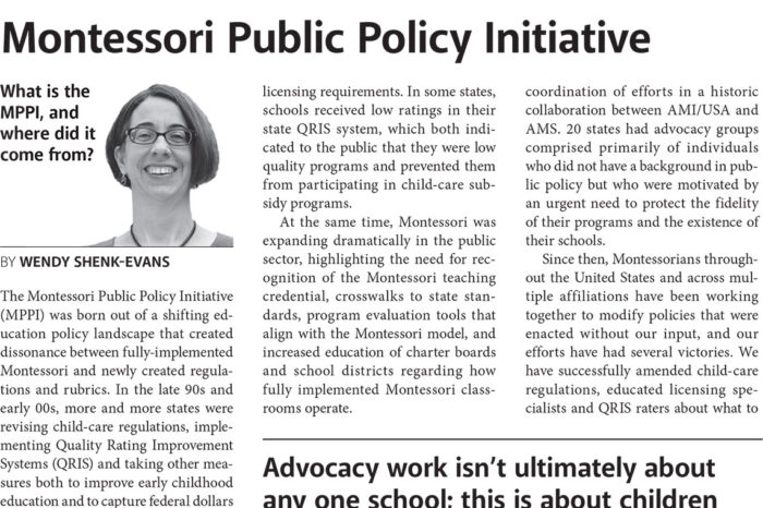 Montessori Public Policy Initiative